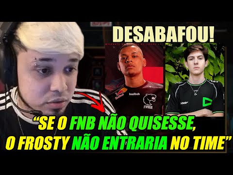 Titan DESABAFA sobre o caso polêmico entre FnB e Frosty da Red