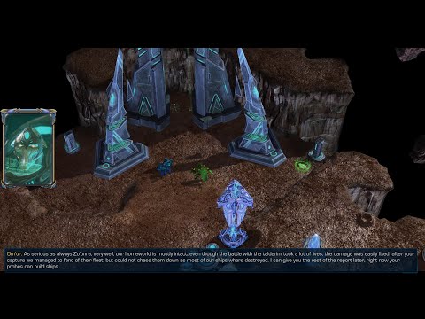 StarCraft 2 Zu'ryn Tribe Mission 2 - Ambush!