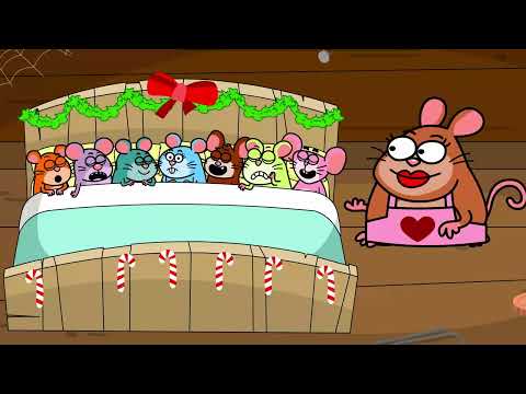 ♪ ♪ Christmas Song for Kids | Santa Mouse | Hooray Kids Songs & Nursery Rhymes | Christmas Carol