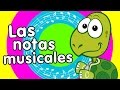 notas musicales canciones infantiles