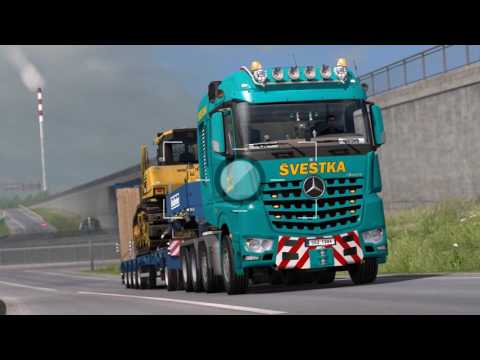 ETS2 Mercedes Arocs SLT Bourges - Lyon