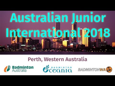 Australian Junior International 2018, Day 2 Match #10 - XD QF