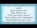 Lillian Axe - I Have To Die, Goodbye Lyrics