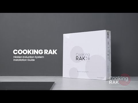 Hidden Induction Cooktop Installation Video | CookingRAK | United Kingdom | RAK Ceramics