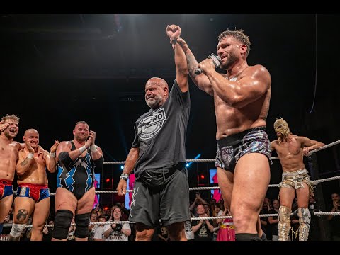 Emotionaler Abschied von Mike D. Vecchio und Aigle Blanc bei wXw Shortcut to the Top