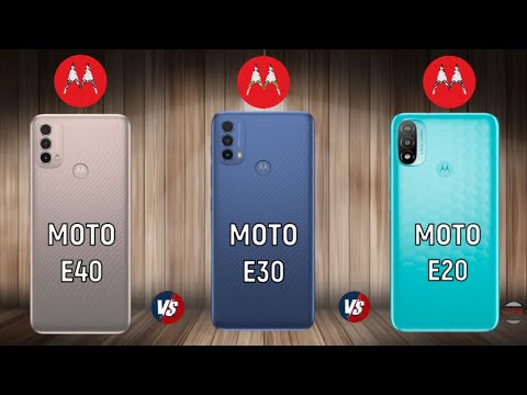 Motorola Moto E40 vs Motorola Moto E30 vs Motorola Moto E20