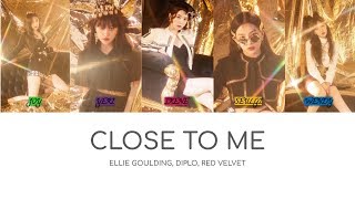 ELLIE GOULDING FEAT. RED VELVET (레드벨벳) - &#39;Close To Me&#39; Color Coded Lyrics (Han/Rom)