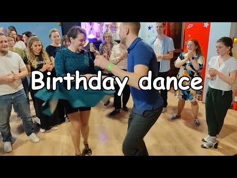 Birthday dance | Ksenia Apozyants | Lindy hop | BUFF PARTY 2022