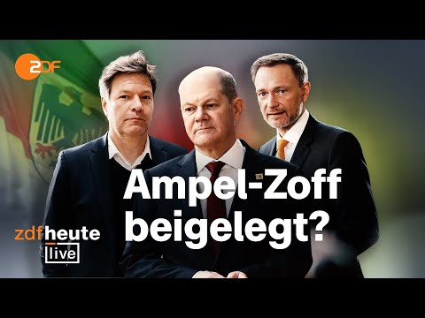 Dispute in the coalition committee: the statements of the party leaders | ZDFheute live