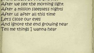 Jon McLaughlin  The Atmosphere Lyrics