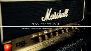 Product Spotlight - Marshall DSL 15H 15 Watt Tube Guitar Amp Head & Marshall 2x12 Vertical Slant Cab