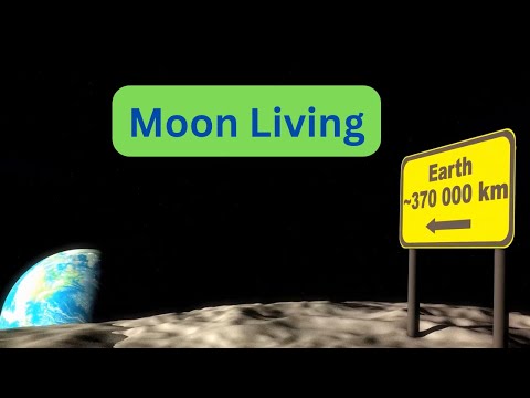 Moon Living 🌛 |  How Long Can We Survive on The Moon ? #space #science #moon