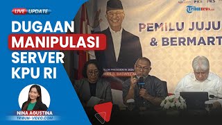 Timnas AMIN Menduga Server KPU RI Telah 'Dimanipulasi' dengan IT untuk Menangkan Paslon Tertentu