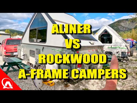 These Two A-Frame Campers Are Same In Shape Only. One Clear Winner!