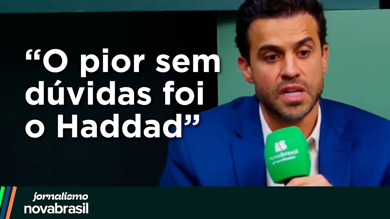 Pablo Marçal elege o pior e o melhor prefeito de São Paulo