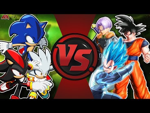 HEDGEHOGS vs SAIYANS! (Sonic Shadow Silver VS Goku Vegeta Trunks) CFC EP 195 ft Anime Live Reactions Video