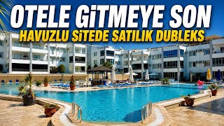 Otel Konseptinde Dev Havuzlu 7-24 Güvenlikli Full Eşyalı Satılık Duble