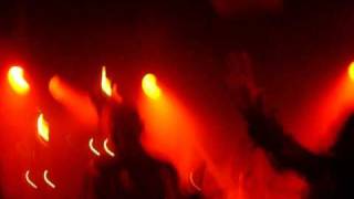 Watain - Malfeitor / Storm of the Antichrist / I am the Earth live@ Ivory Blacks, Glasgow 2011/03/08