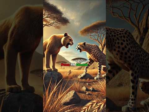 Puma's Shocking 1v1 Victories Over Wildlife #puma  #wildlifebattle#fight