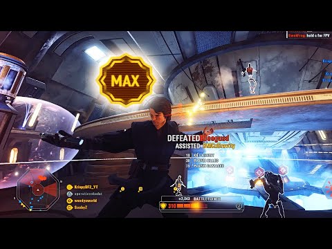 1 MAX ANAKIN DESTROYS THE ENTIRE LOBBY | Supremacy | Star Wars Battlefront 2
