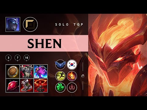 Shen Top vs Renekton - KR Diamond Patch 25.24