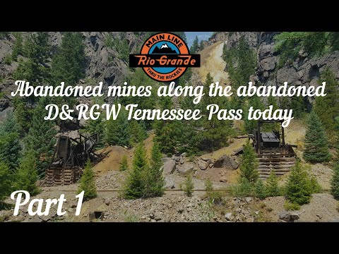 *RARE* Abandoned Mines Along The Abandoned D&RGW Tennessee Pass! (Part 1/4)