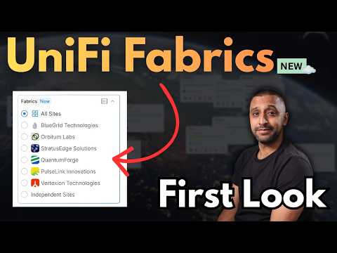 UniFi Fabrics is HERE… (First Look)