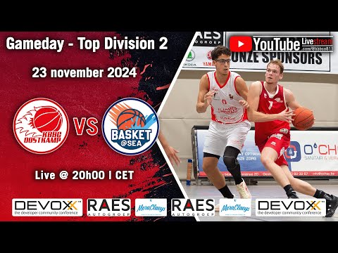 KBBC Oostkamp 🆚 KBGO Finexa Basket@Sea A | Top Division 2 (Group B) | Season 2024-2025