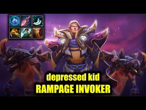 🔥 200+IQ SunStrike & Rampage - depressed kid - Invoker - Dota 2 Pro Game Highlights