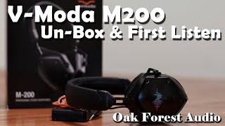 Video thumbnail for V-Moda M200 - Unboxing & First Impressions by Oak Forest Audio