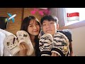 vincent liburan bareng keluarga vior?! vlog singapore💖