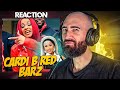 CARDI B - RED BARZ [FIRST TIME REACTION]