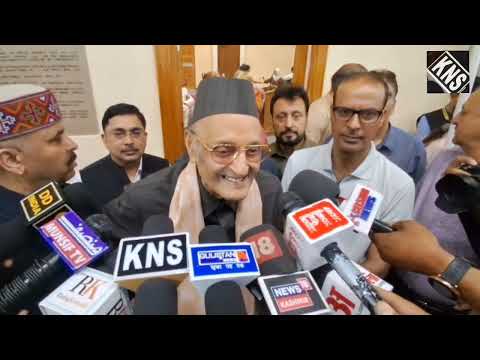 Government has promised to restore statehood, and I believe it should be done," says Dr Karan Singh in Srinagar.
