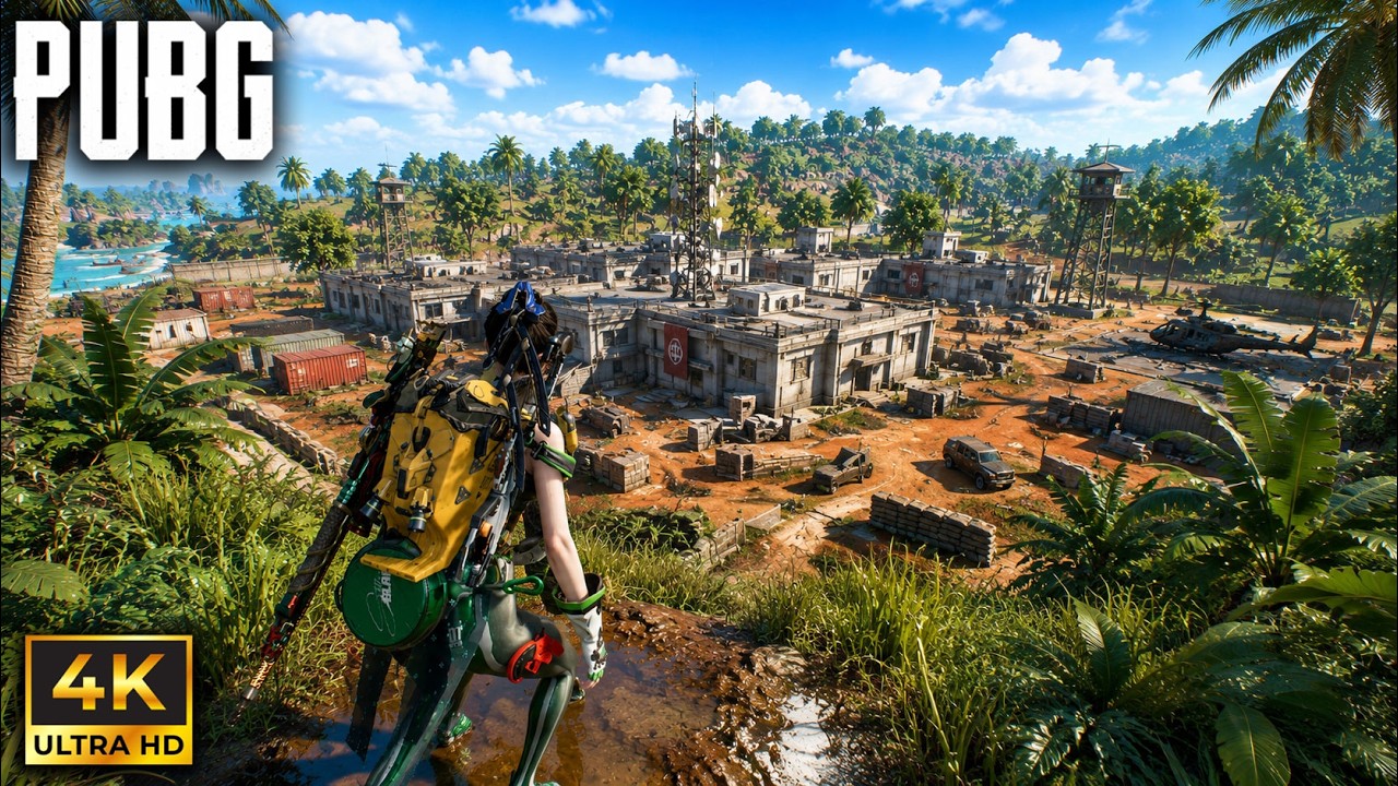PUBG PC : SANHOK SOLO GRAFICOS ULTRA REALISTAS (No Commentary)
