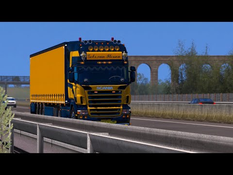 ETS2 SCANIA R500 V8 TOPLINE GEBR. VAN ITERSON
