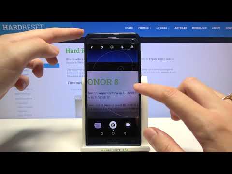 HUAWEI Honor 8 – Manage GridLines / Orientation Lines in Camera Settings