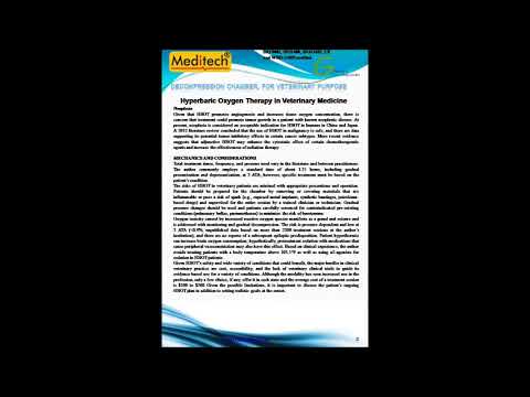Hyperbaric Oxygen Therapy Chamber