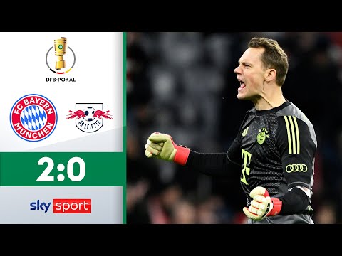 Nach 6 Jahren: Bayern wieder im Halbfinale! | FC Bayern München - RB Leipzig | Highlights - DFBPokal