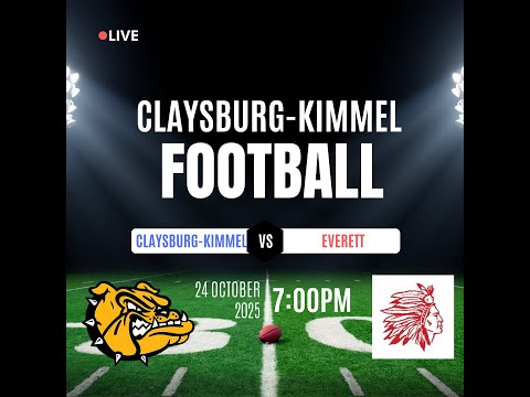 Claysburg-Kimmel Vs Everett Football