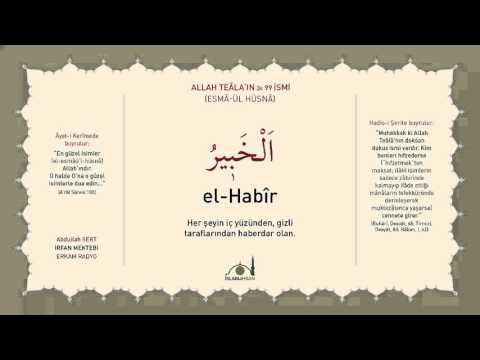 El-Habir -celle celalûhu- (Esmâ-ül Hüsnâ Şerhi 32) - Abdullah Sert