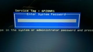 DELL Inspiron N5050 remove bios password