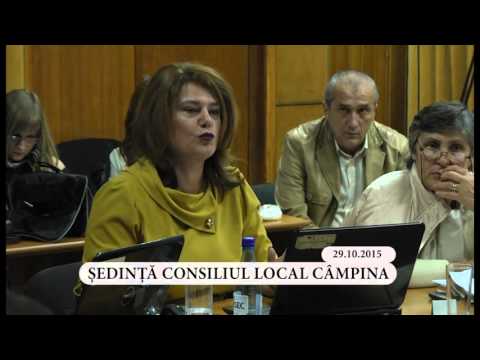 Sedinta ordinara a Consiliului Local Campina din luna octombrie 2015 – partea a III-a