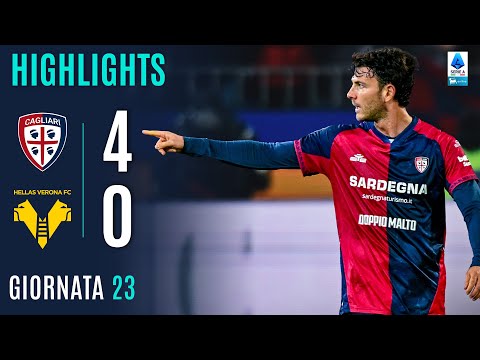 Video highlights della Cagliari vs Verona ( a ) - Giornata 23 - Fantacalcio e fantamedie