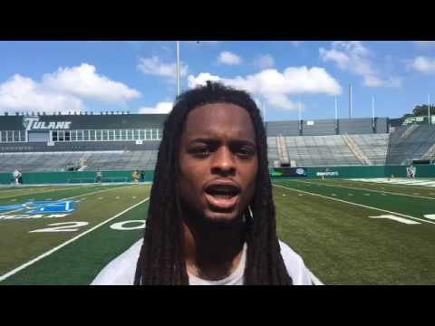 Tulane CB Parry Nickerson on the offense: 'I think they can do a great job with time of possesion'