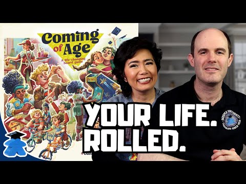 This Euro Game Grows With You… Literally🤯😆 | Coming of Age Board Game Review