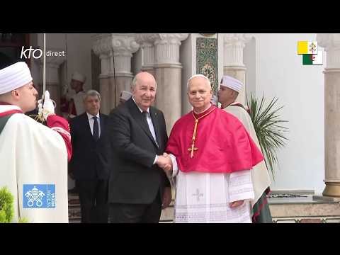 Visite de courtoisie du pape #LéonXIV au président de la République d’Algérie #PapeenAlgérie