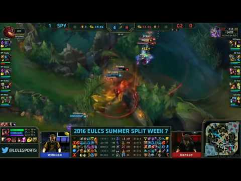 G2 vs Splyce - G2 Expect Gangplank Pentakill - League of Legends