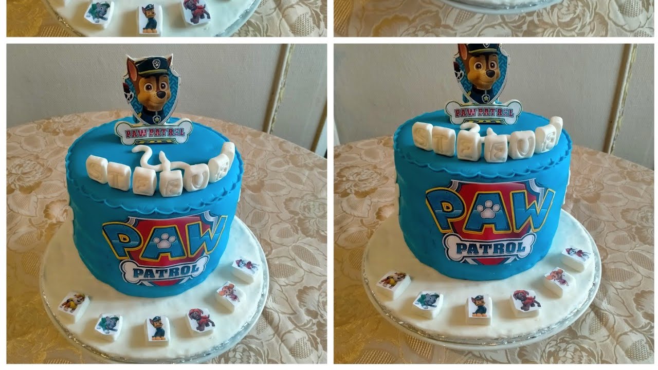 gâteau design #pat patrouille# décoration et prix  كاطو ديزاين باط باطروي التزيين و التمن