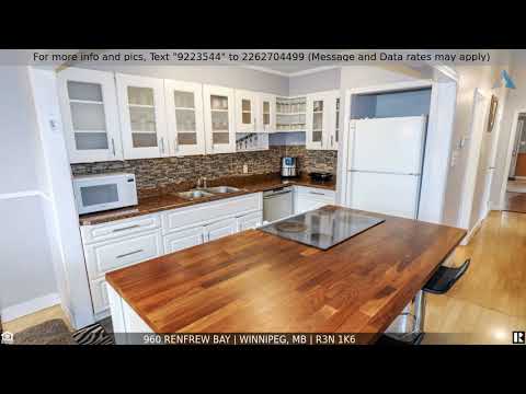 Priced at $277,000 - 960 Renfrew Bay, Winnipeg, MB R3N 1K6