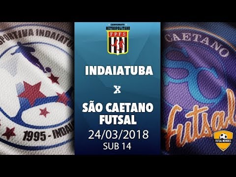 Indaiatuba 5x1 São Caetano Futsal sub 14 Metrop. 2018